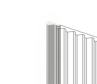 Финишний молдинг HI WOOD